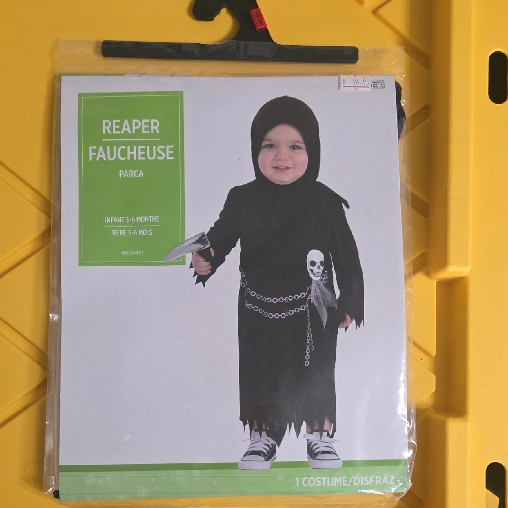 Reaper Faucheuse Kids Costume - Black