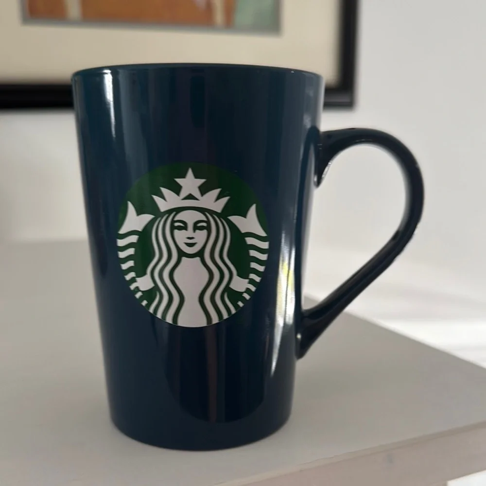Starbucks Blue Accent Mug with Iconic Logo 2020