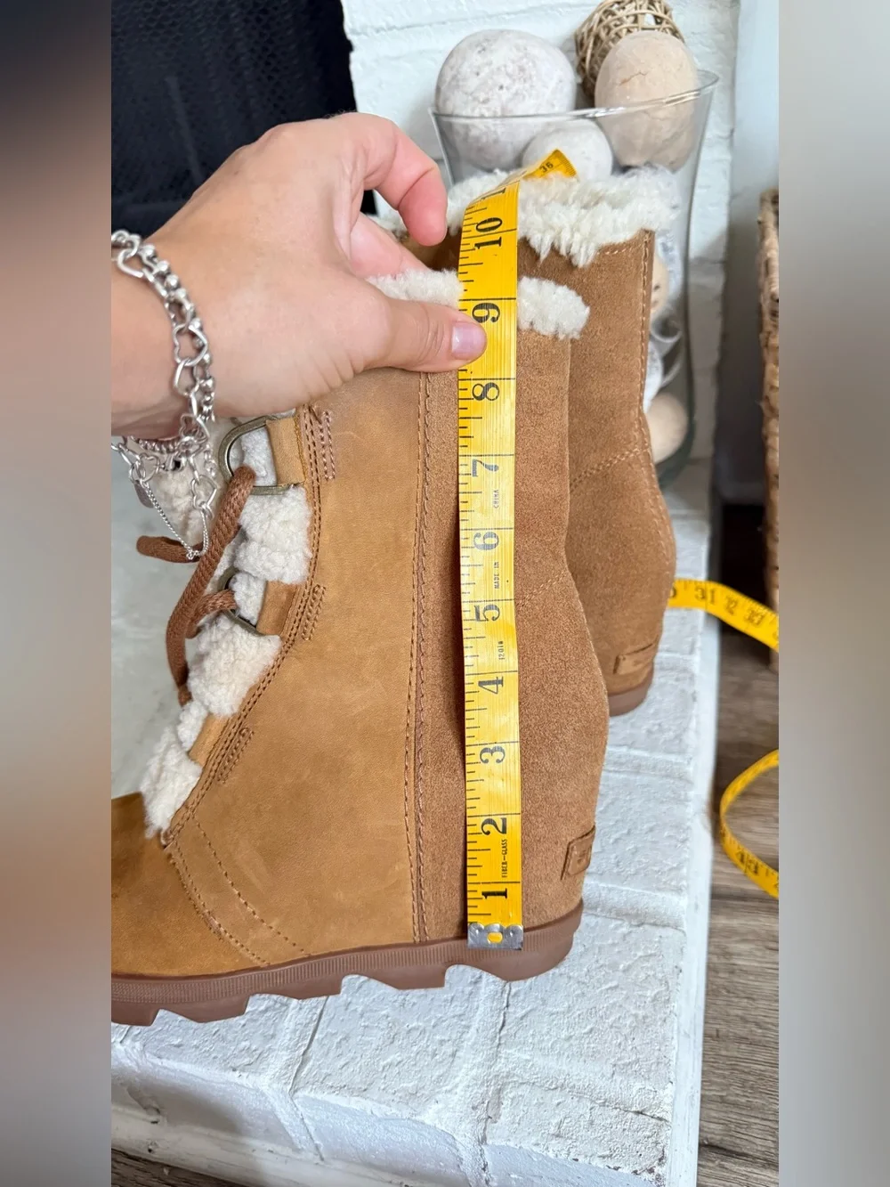 Sorel light suede