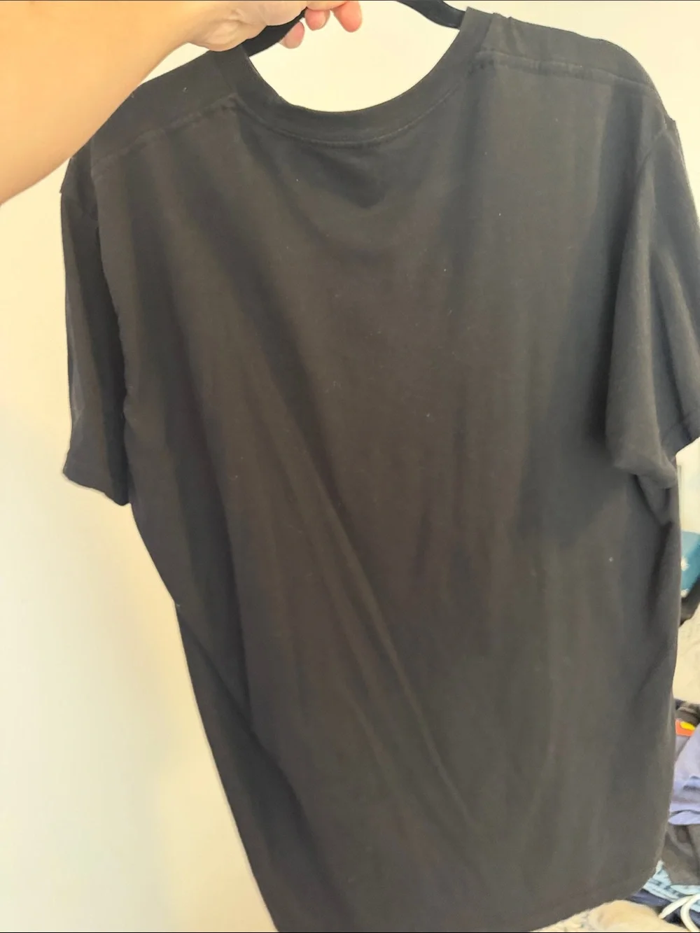 Roz & Ali Black Graphic Tee with Pink Gloves