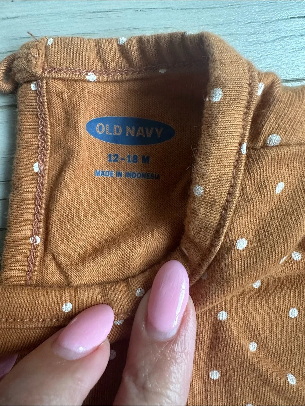 Old Navy soft rust