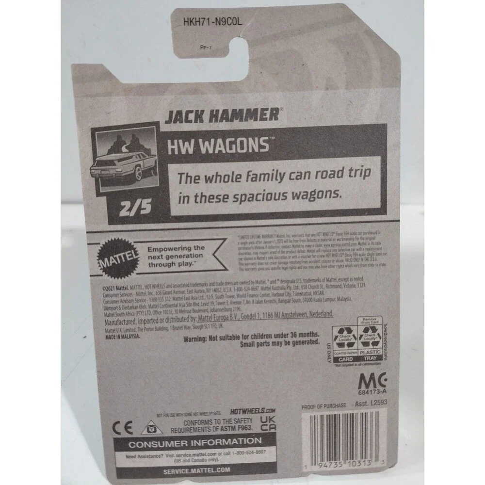 Hot Wheels cast jackhammer show