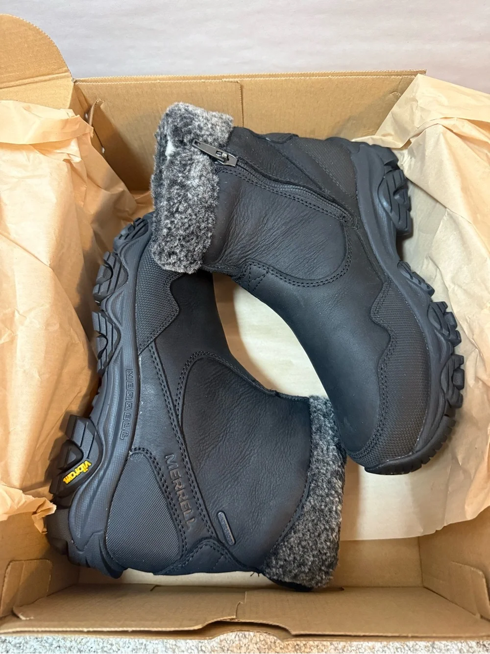 Merrell Women's Cold Pack 3 Thermo Mid Zip Waterproof Boot