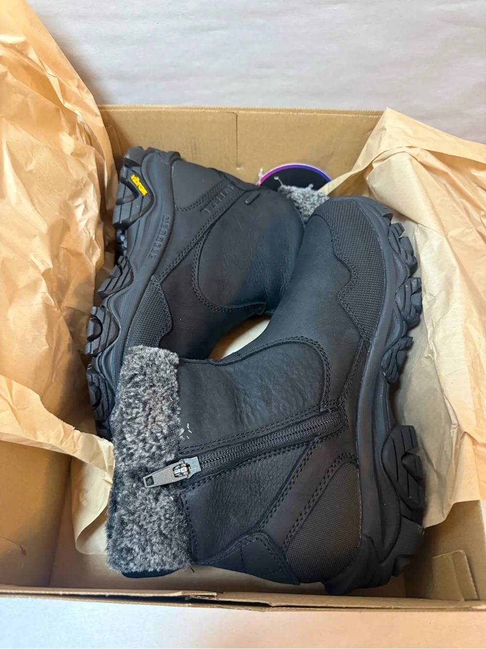 Merrell Women's Cold Pack 3 Thermo Mid Zip Waterproof Boot