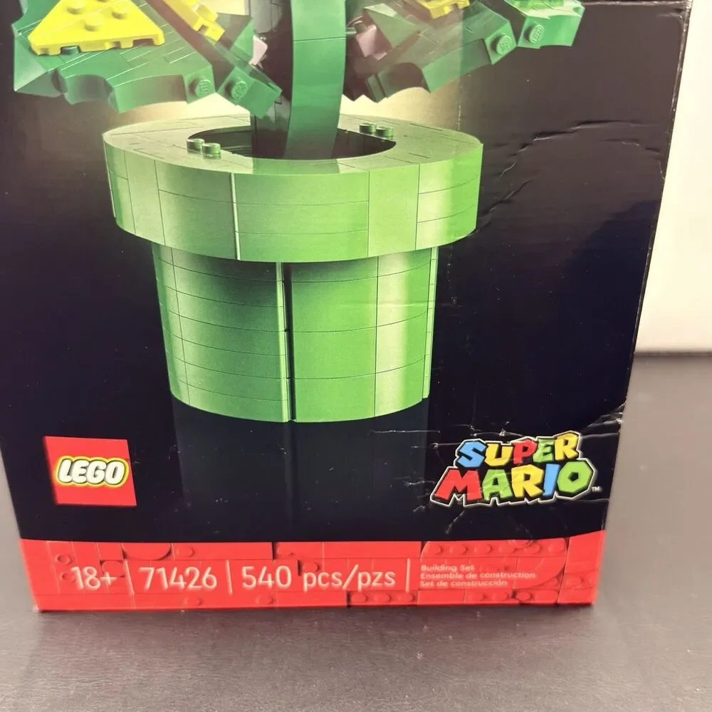 LEGO Super Mario Piranha Plant 71426 Imperfect Box Collectible 100%Authentic NIB