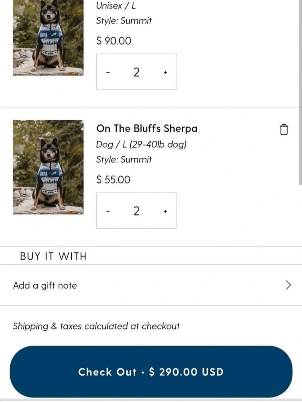 ShopDogThread xl human