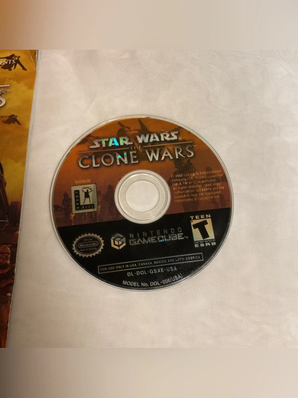 Star Wars: The Clone Wars (Nintendo GameCube, 2002) - Complete - CIB - Tested