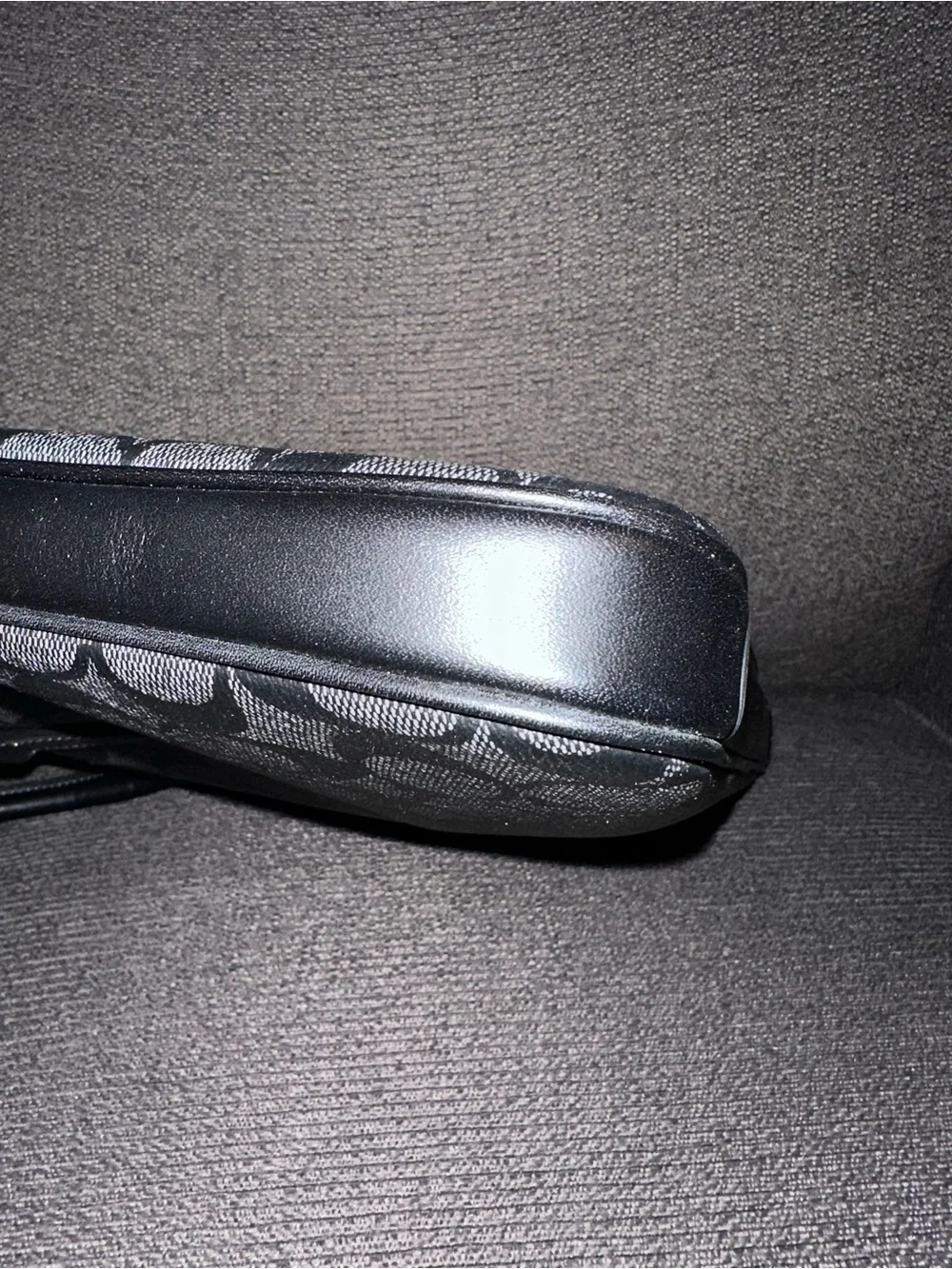 Coach briefcase signature