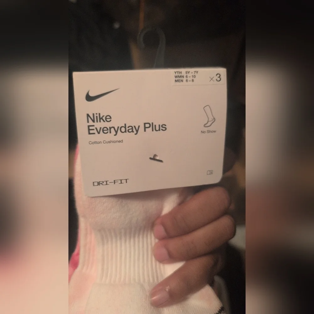 NWT Nike Everyday Plus NoShow Socks (3 Pk) FB9949 WoMens SZ 6-10TIE DYE