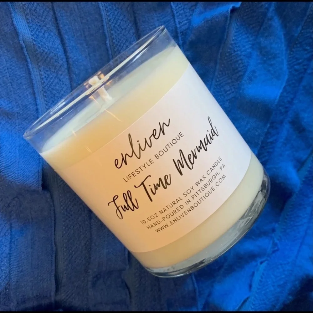 Full Time Mermaid Soy Candle