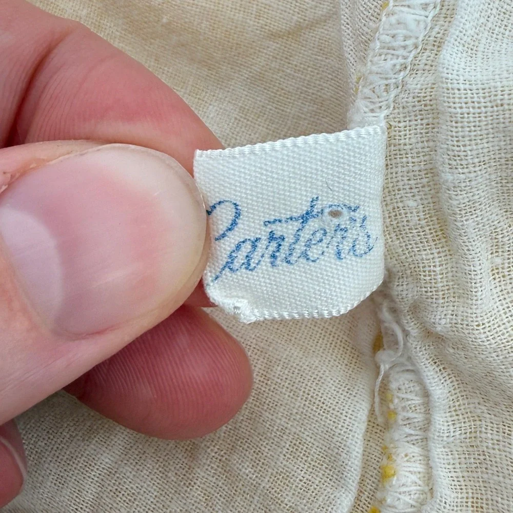 Carters white embroidery