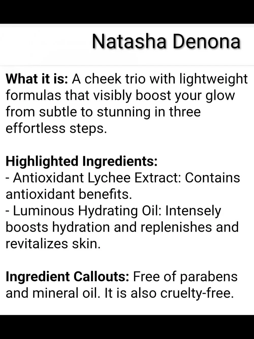 Natasha Denona base palette cheek
