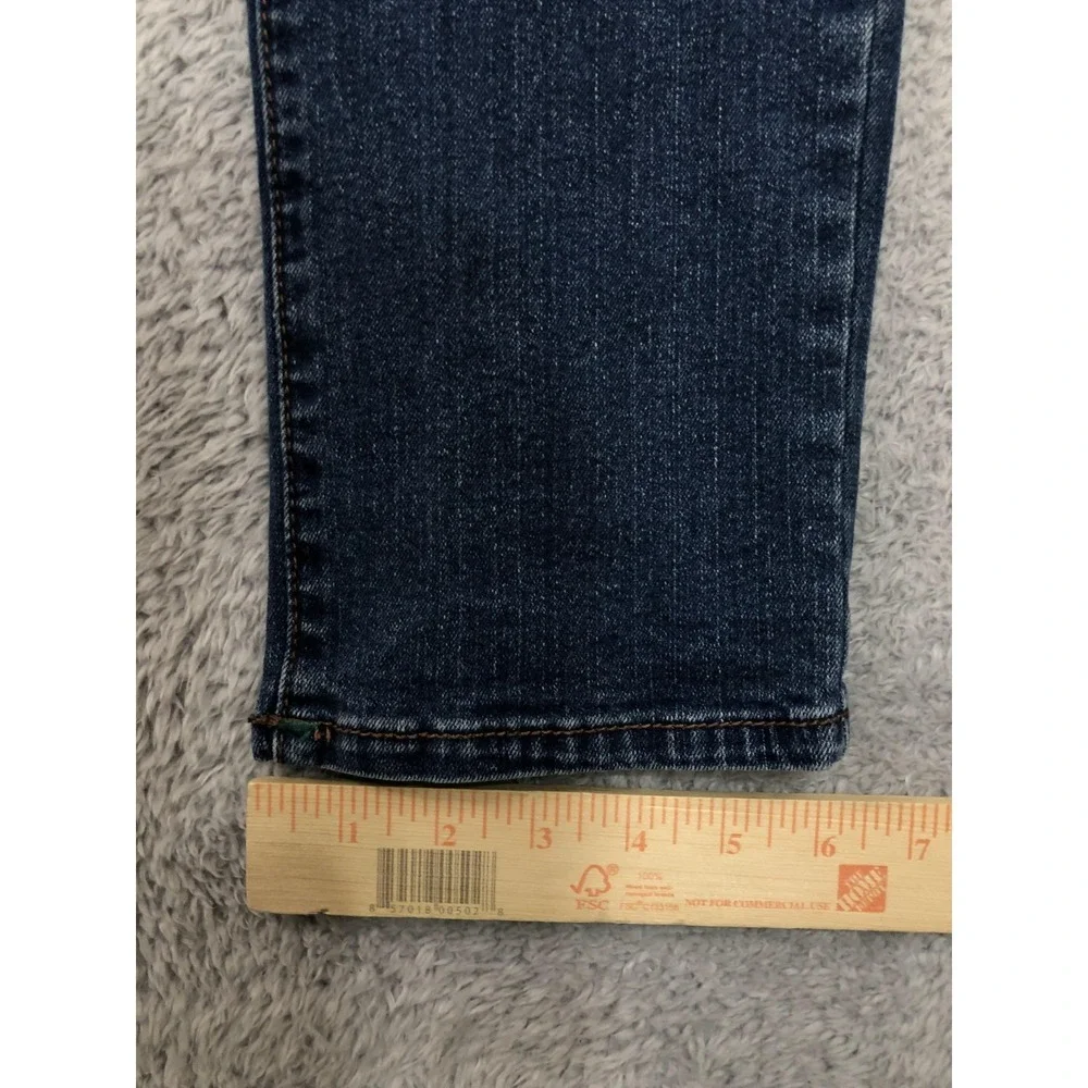 True Religion Jeans Mens 30x31 Rocco Relaxed Skinny Blue Denim Low Rise