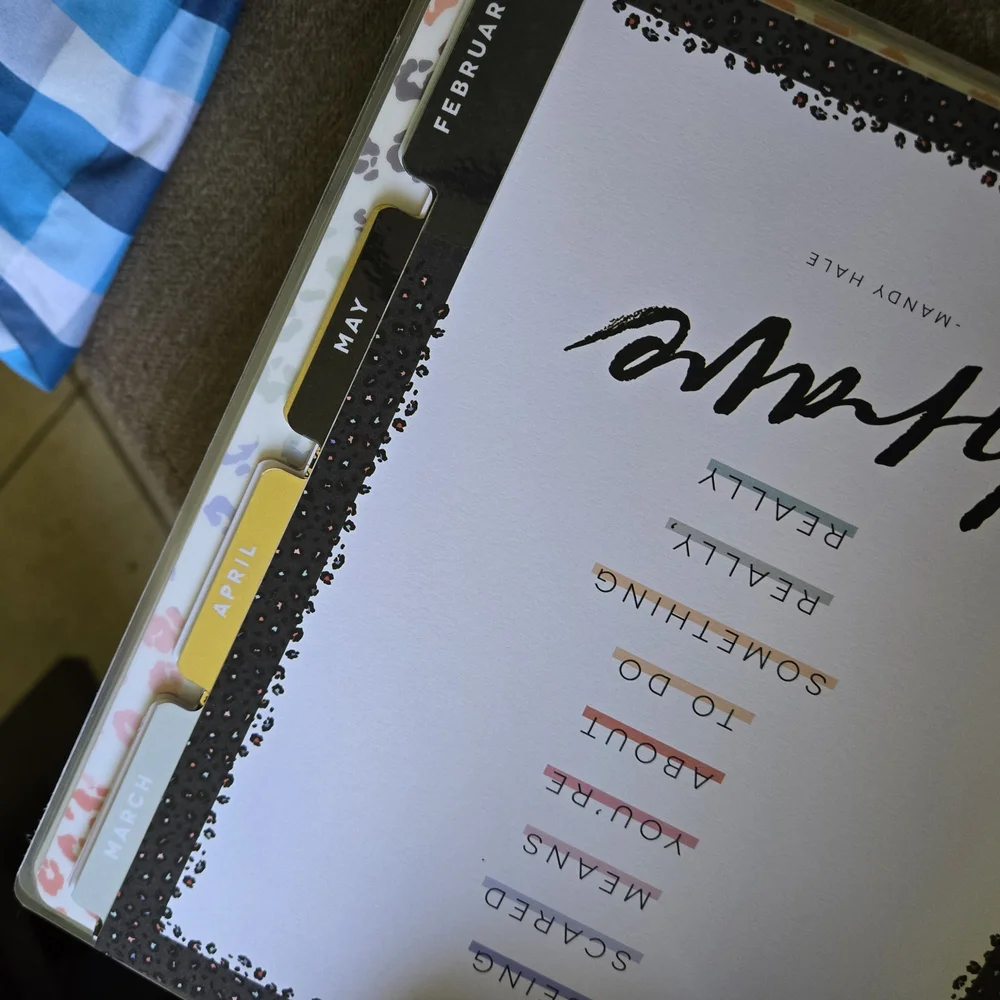 The Happy Planner monthly dividers