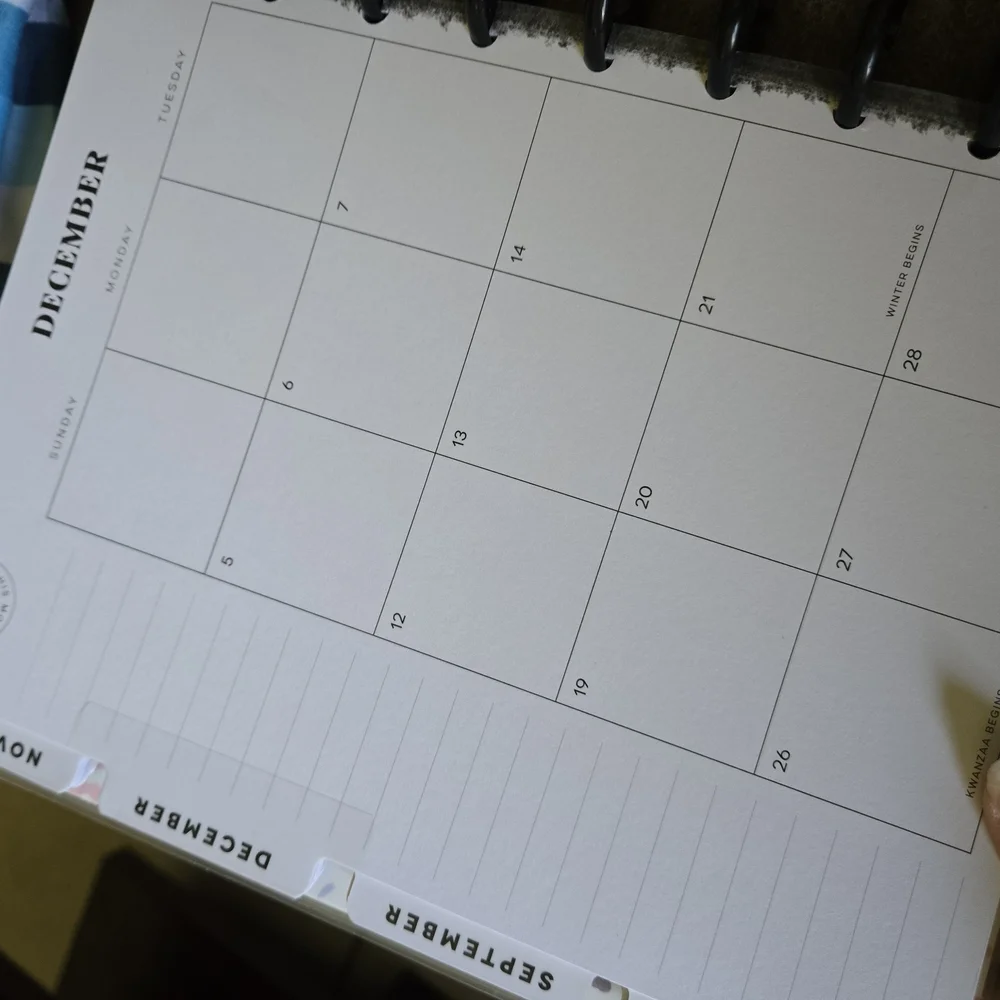 The Happy Planner monthly dividers