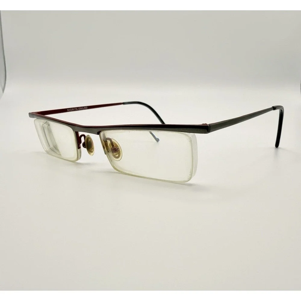 Etnia Barcelona NIGRITA GN-LRD 51/21/150 Half Rim Eyeglasses Frames Only Unisex