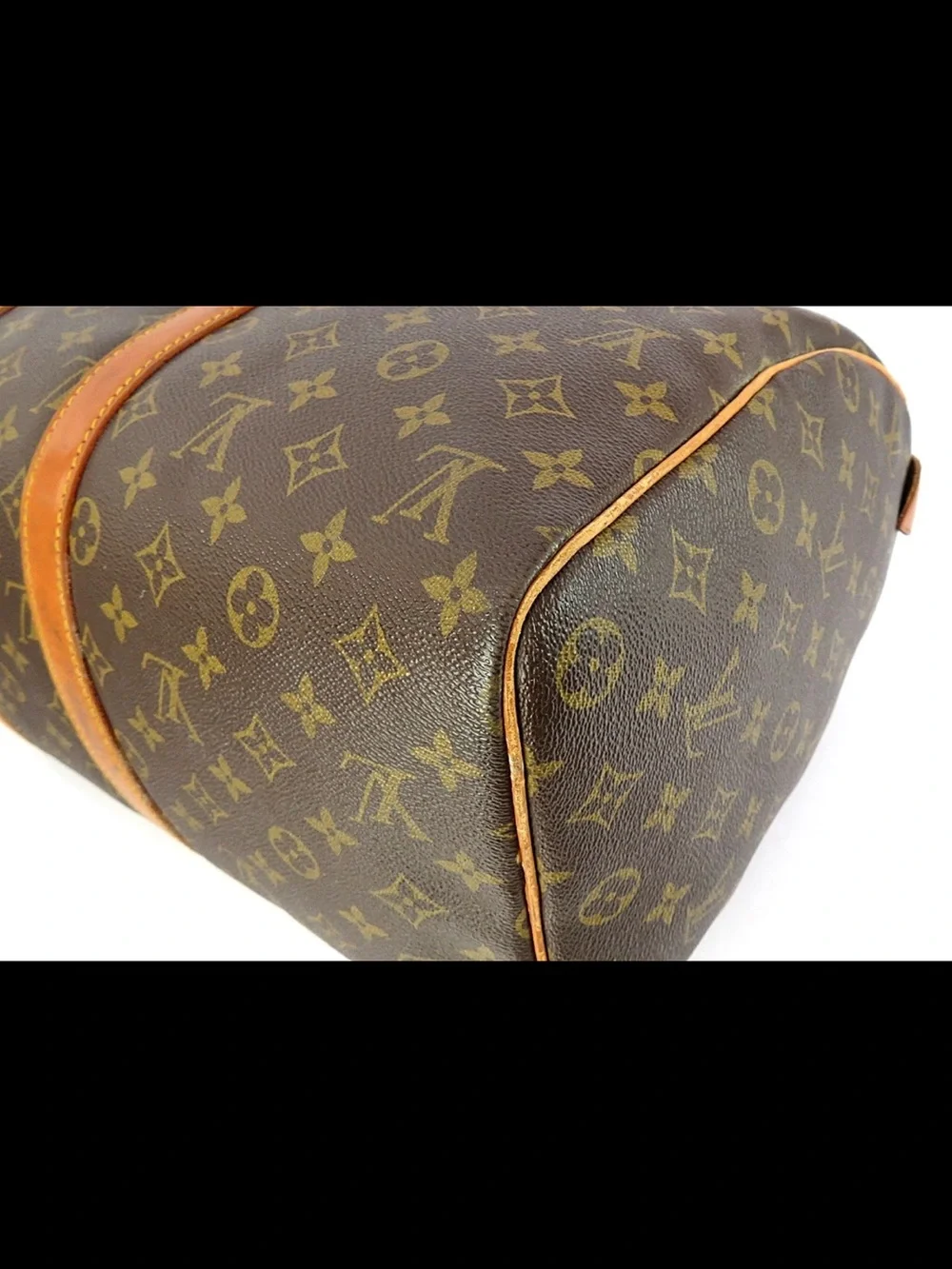 Louis Vuitton Brown Monogram Keepall Duffel Bag