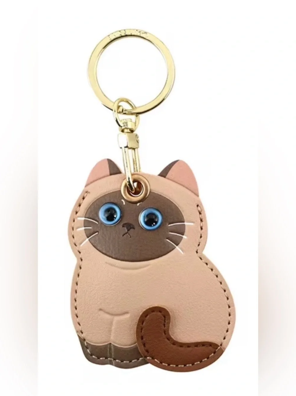 Cute Cat Keychain Accessory
