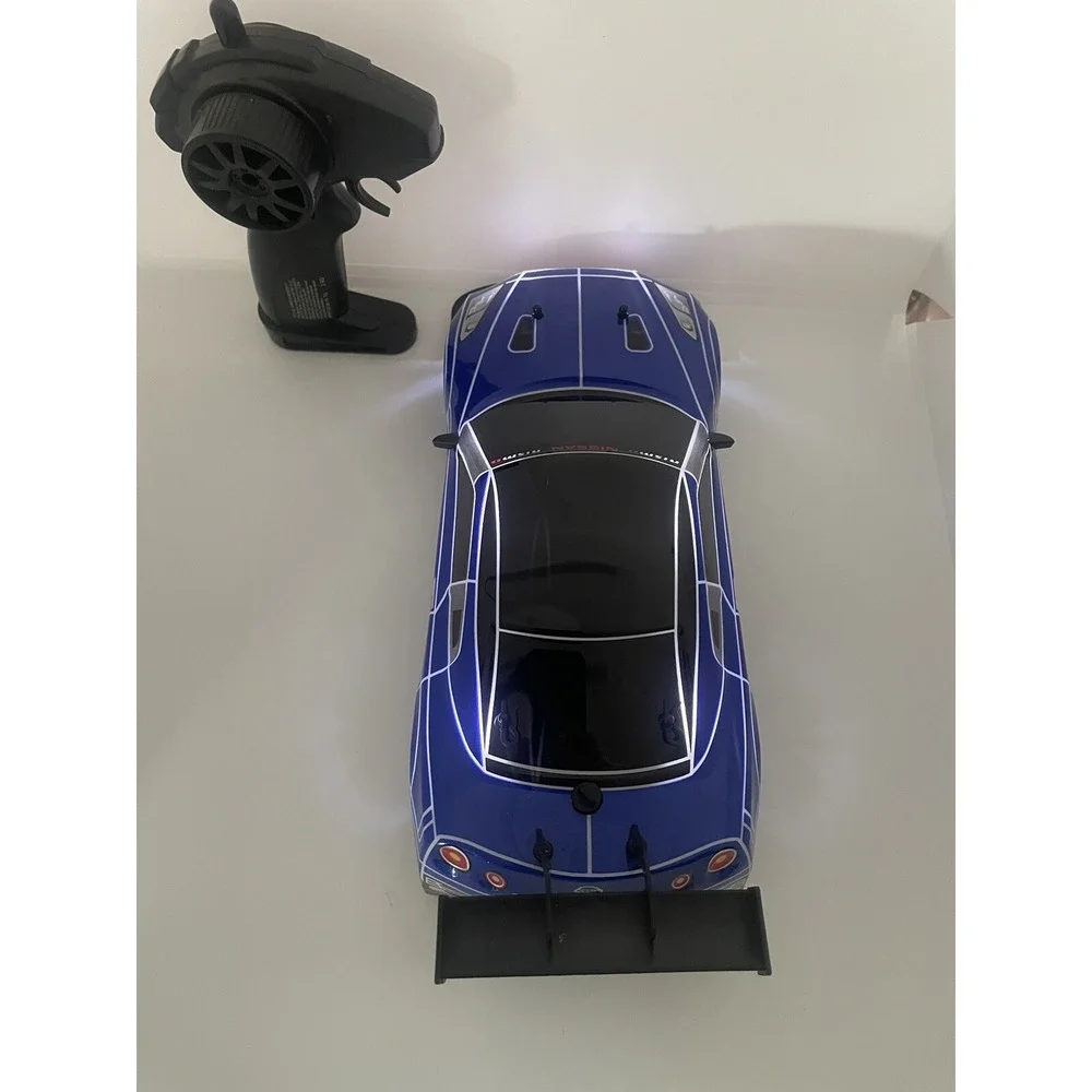 Hyper RC Nissan GTR LED Vapor Effects Blue Car Lights Tested 2017‎ GTR