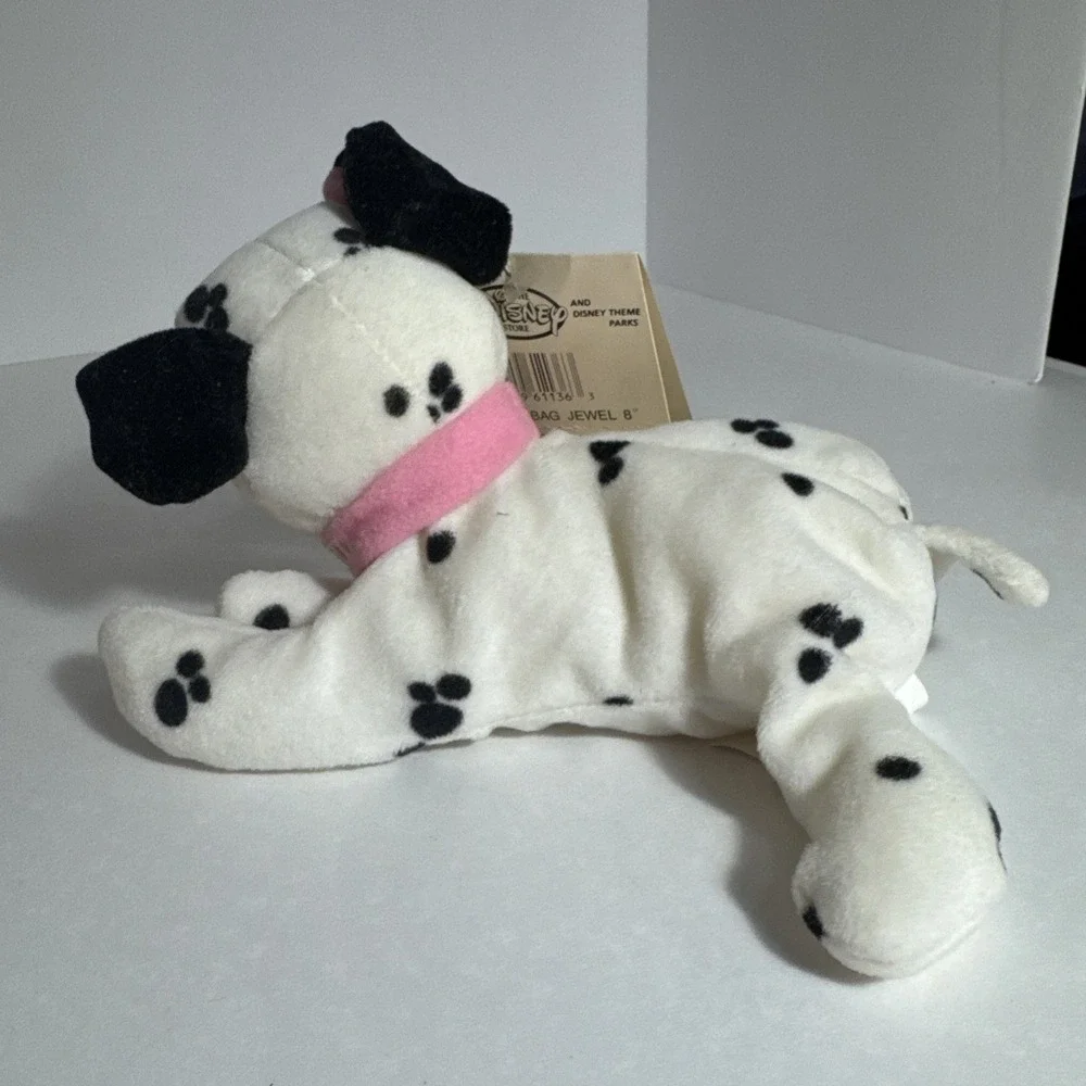 New Disney Store Mini Bean Bag Jewel 8‎ in from 101 Dalmatians Movie