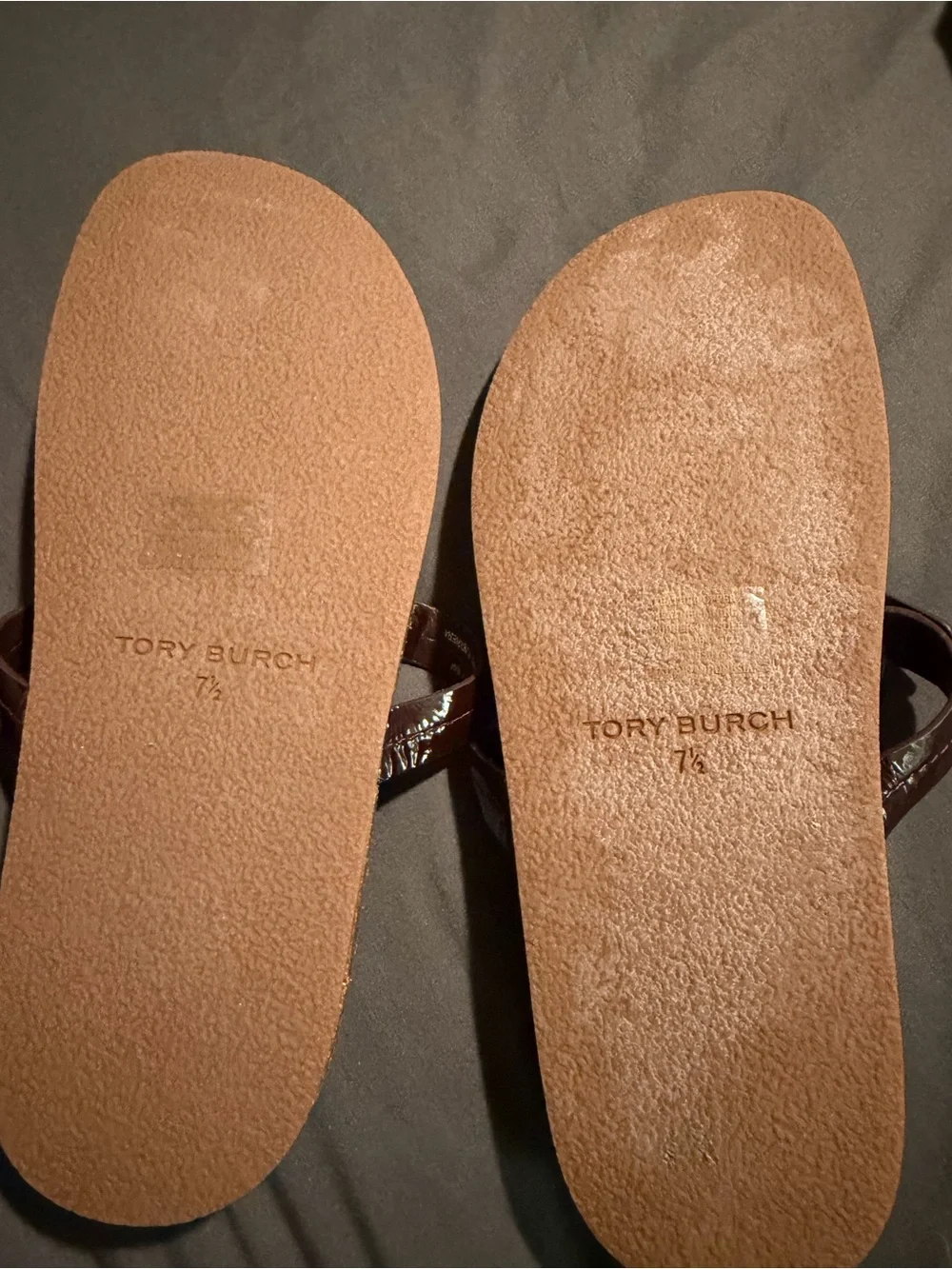 Tory Burch design straps comfort