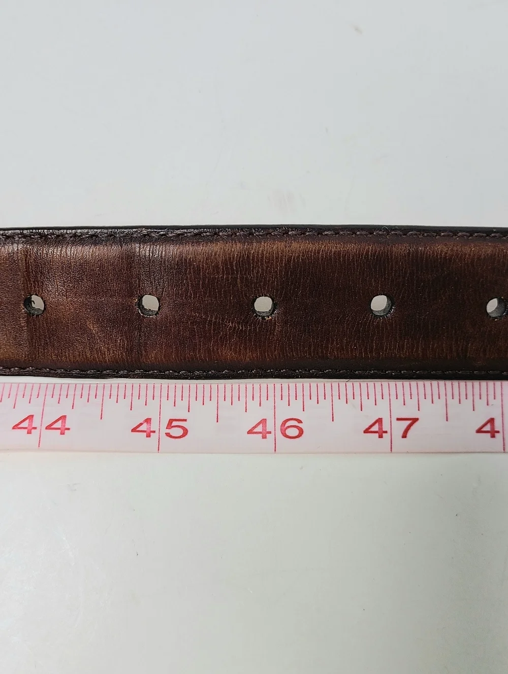 Magnanni Made In Spain Distressed Genuine Leather Belt