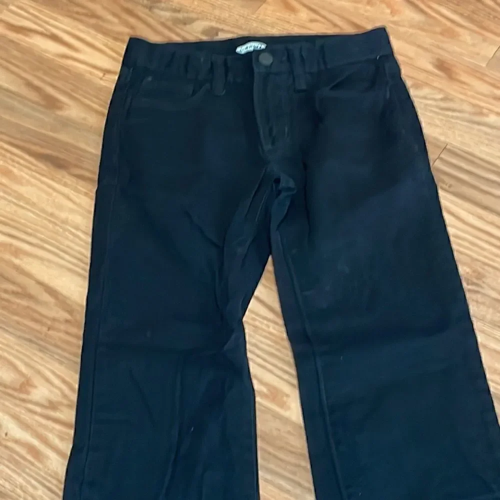 Old Navy Boy’s Straight Black Jeans, 8