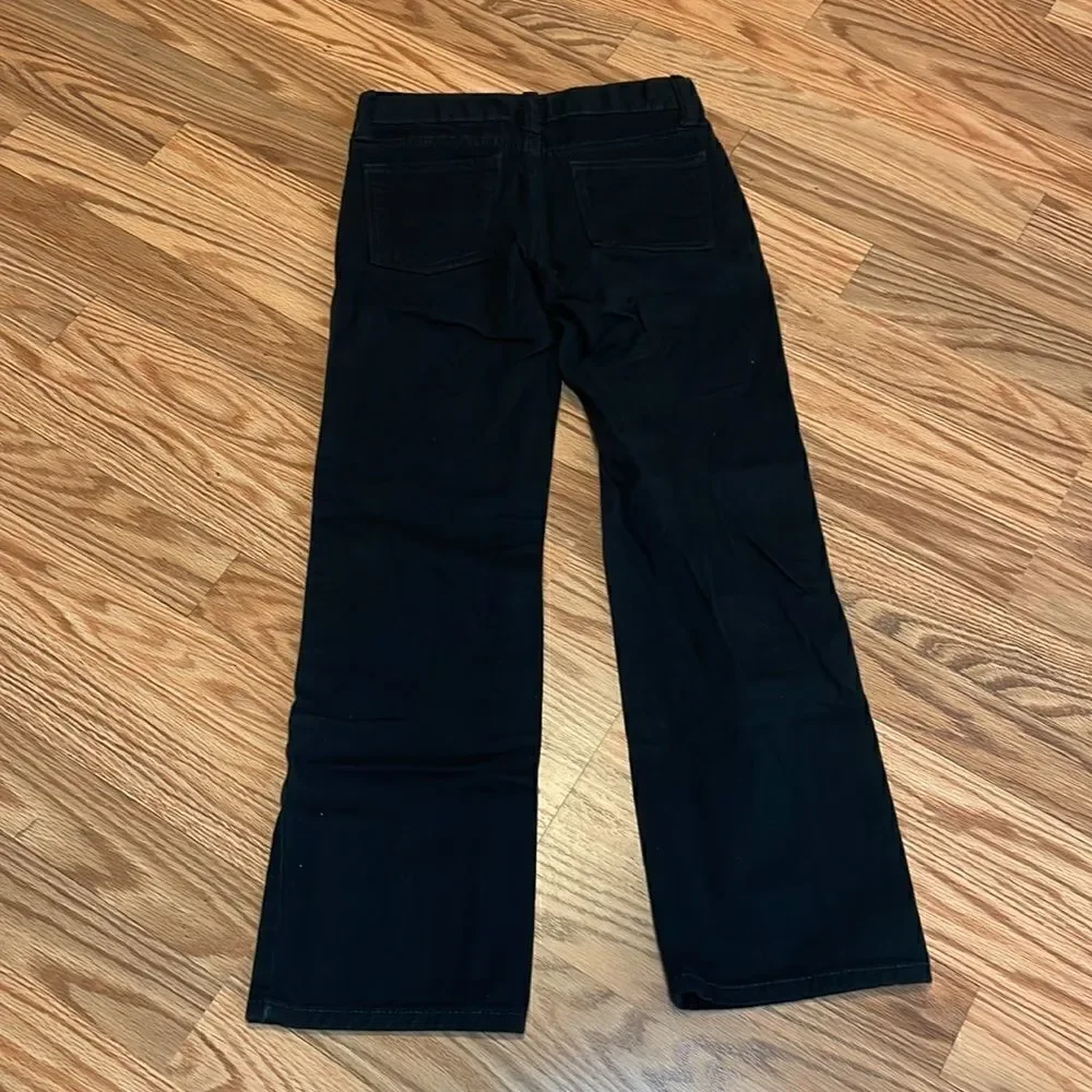 Old Navy Boy’s Straight Black Jeans, 8