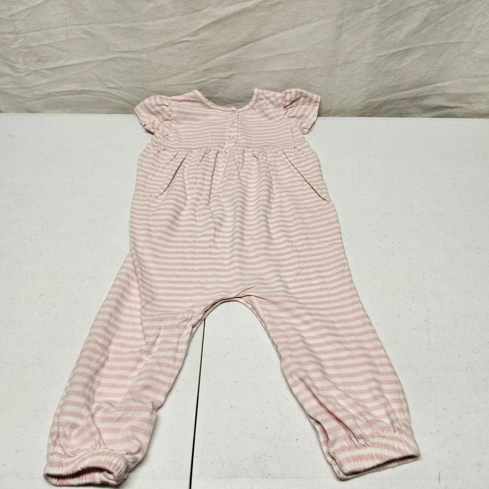 Baby Girl Clothing Bundle 12M - Nordstrom & Old Navy Rompers - 3 Piece Lot