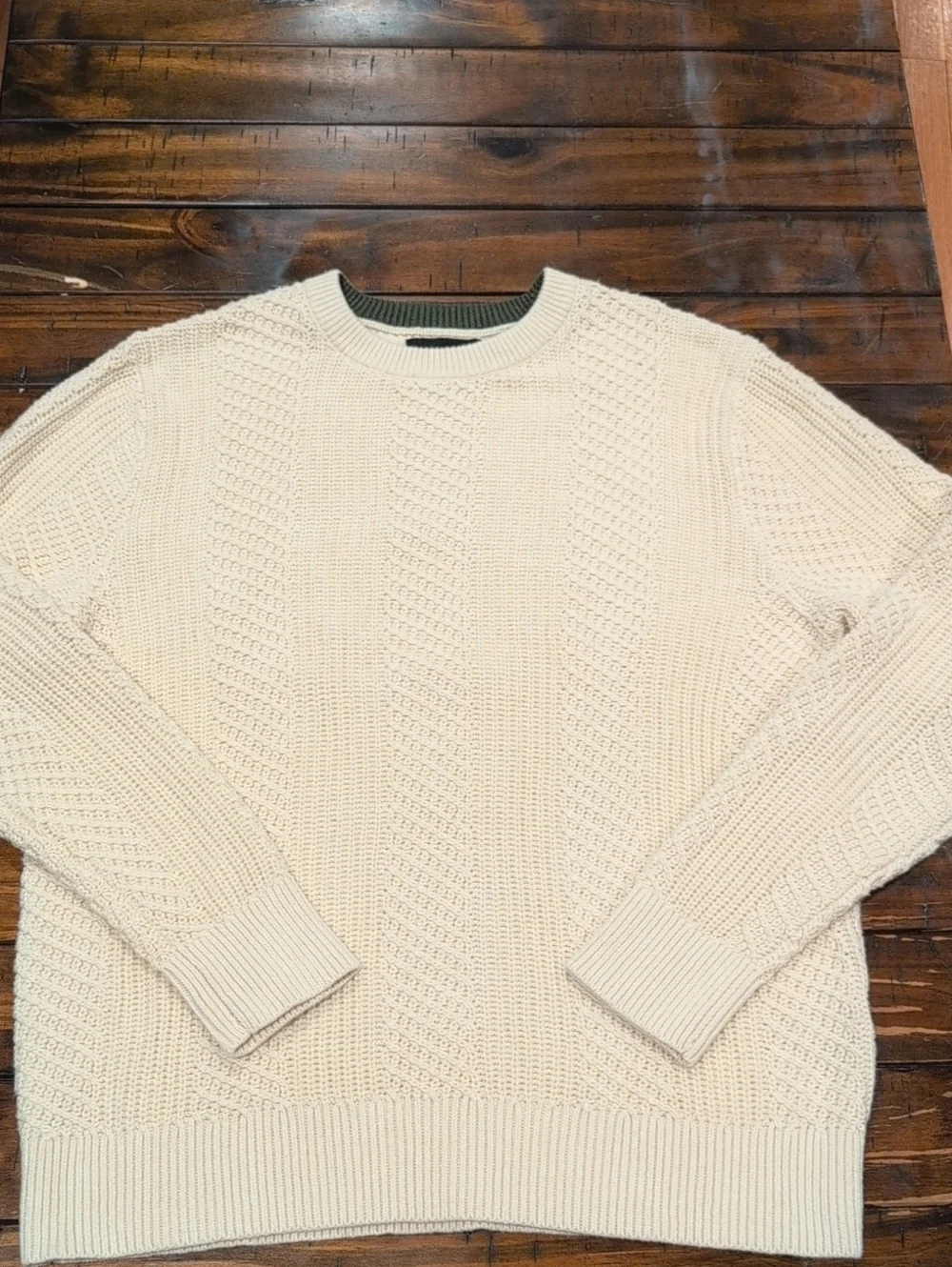 Bonobos Cotton Cashmere Cable Crew Neck Sweater