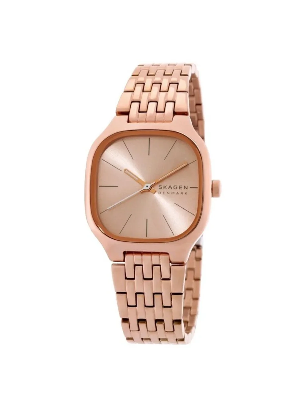 NWT Skagen Mellem Lille Quartz Rose Gold Dial Ladies Watch