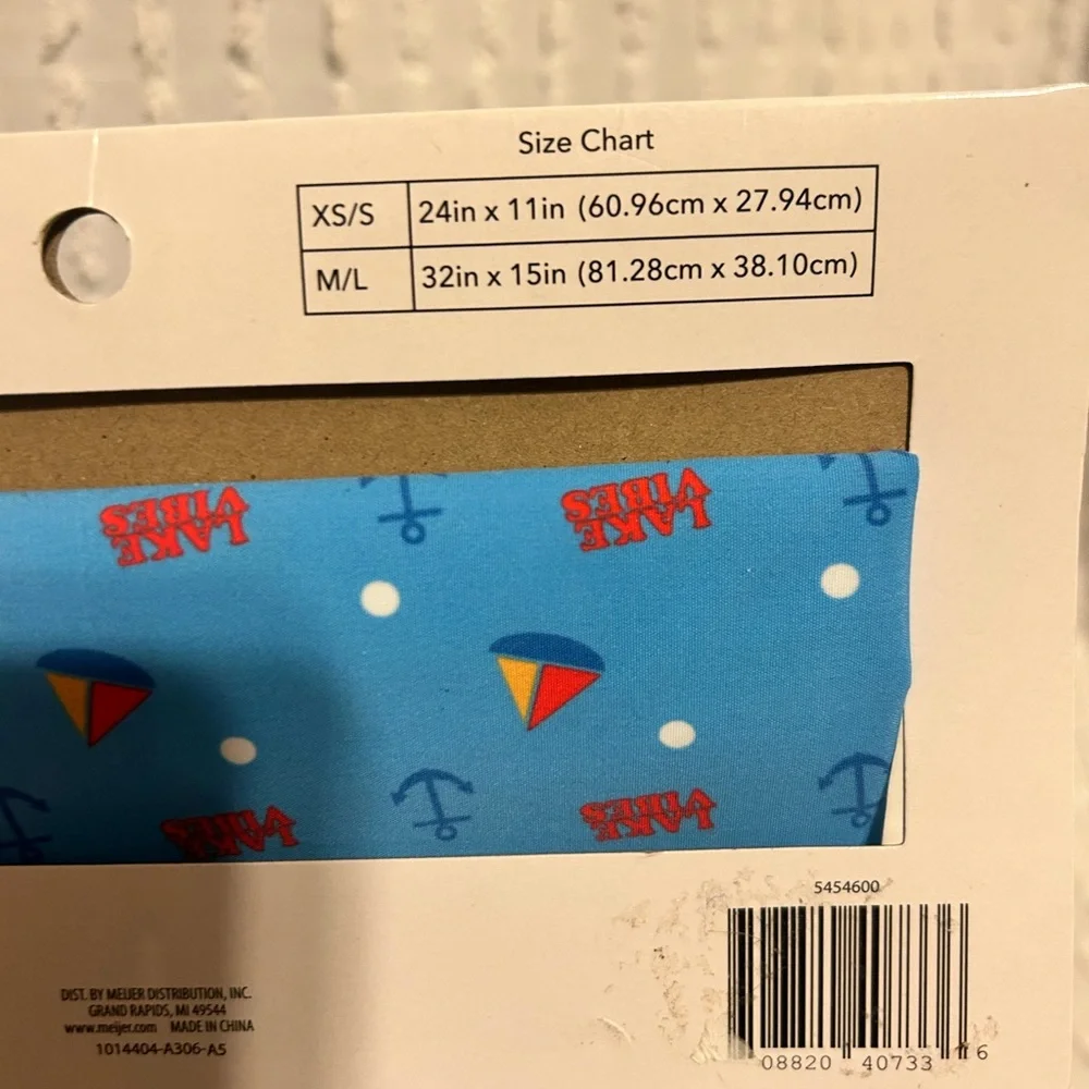 Blue Pet Bandana with‎ Nautical Print