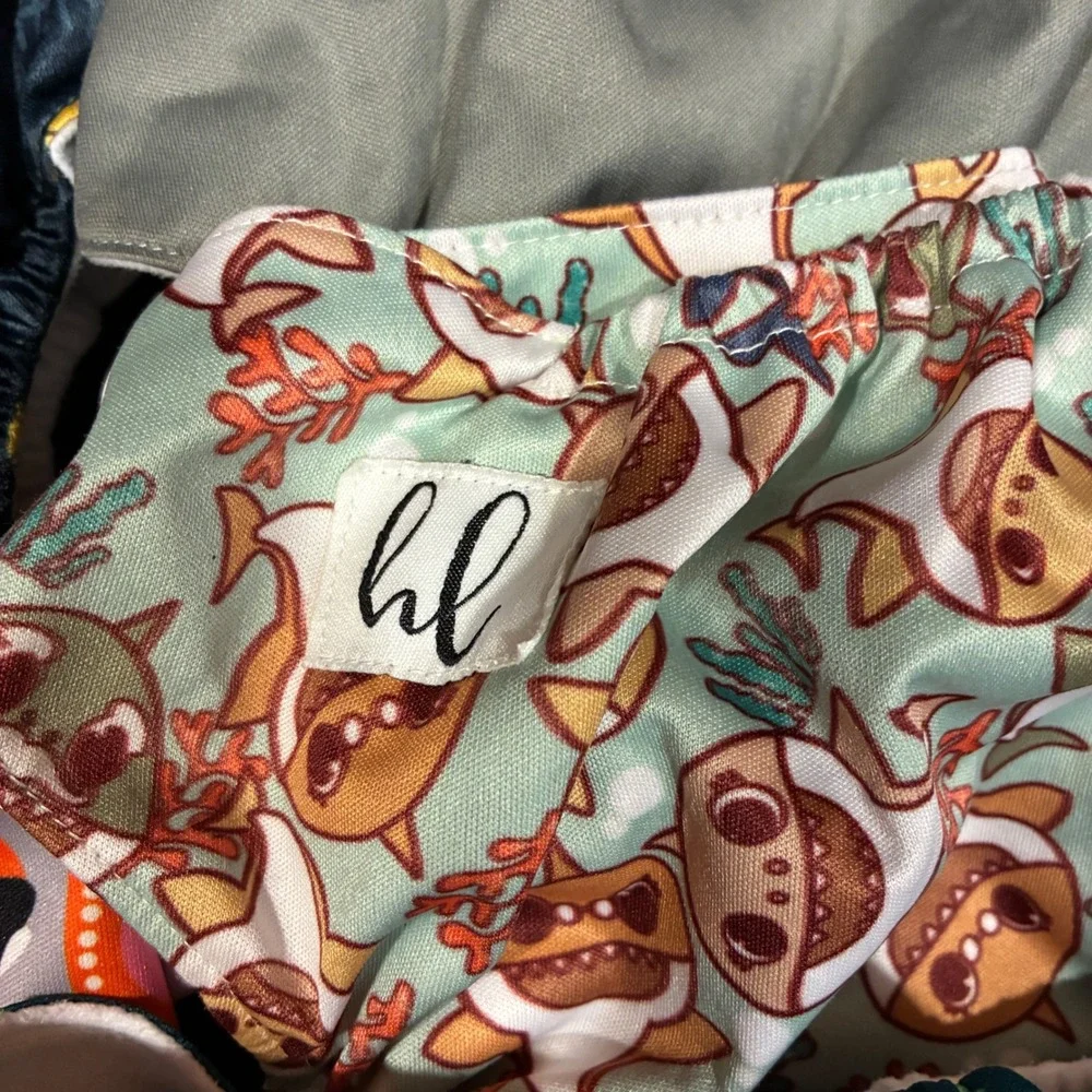 6 Babygoal AlvaBaby Wegreeco Cloth Diaper Lot Pocket Inserts Bamboo Rayon OS