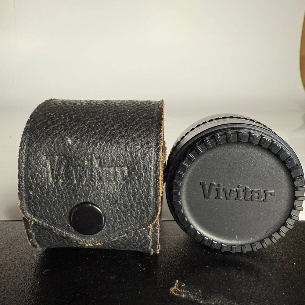 Vivitar Automatic Tele Converter 2X-1 w/ Case & Caps — Made‎ in Japan M42 Mount