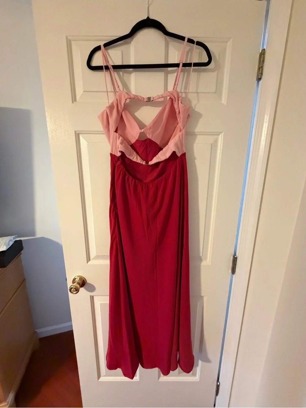 The A&F Julia Slip Cutout Maxi Dress