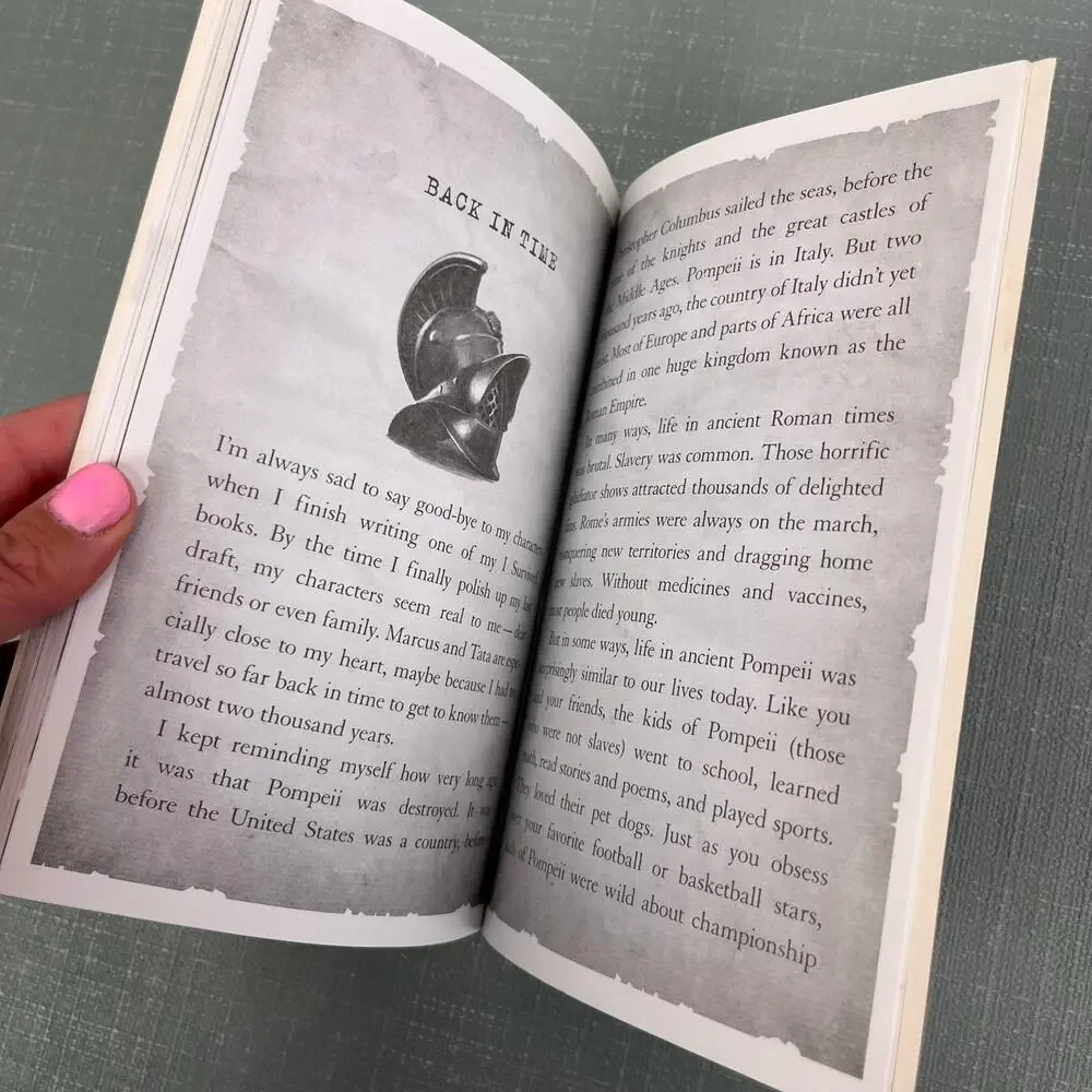 I Survived the Destruction of Pompeii, 79 AD Chapter Book Lauren Tarshis