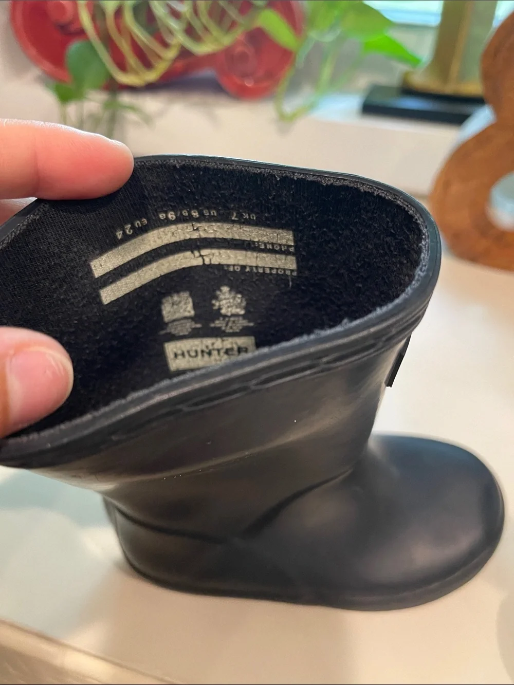 Hunter iconic rubber