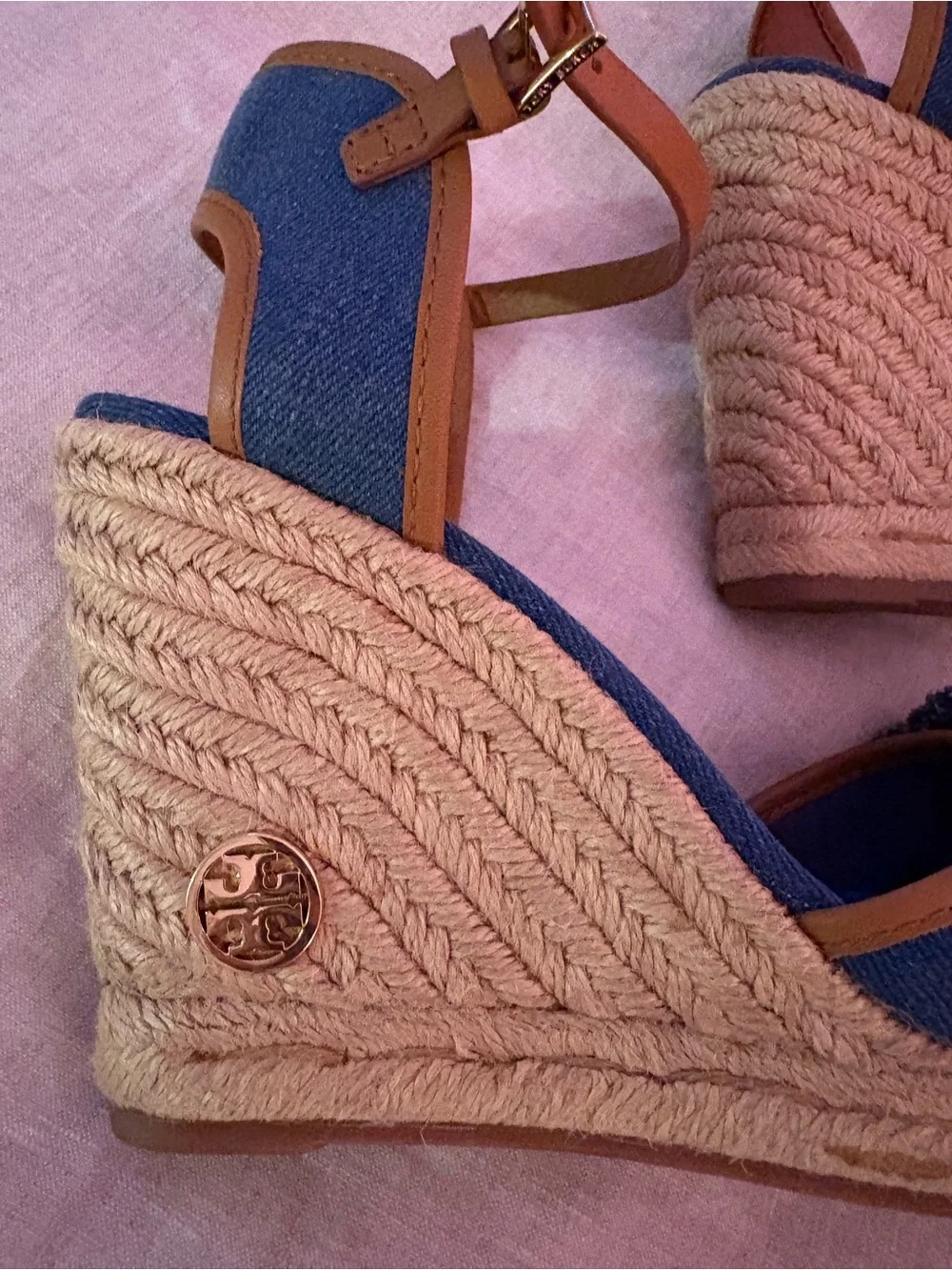 Tory Burch navy denim