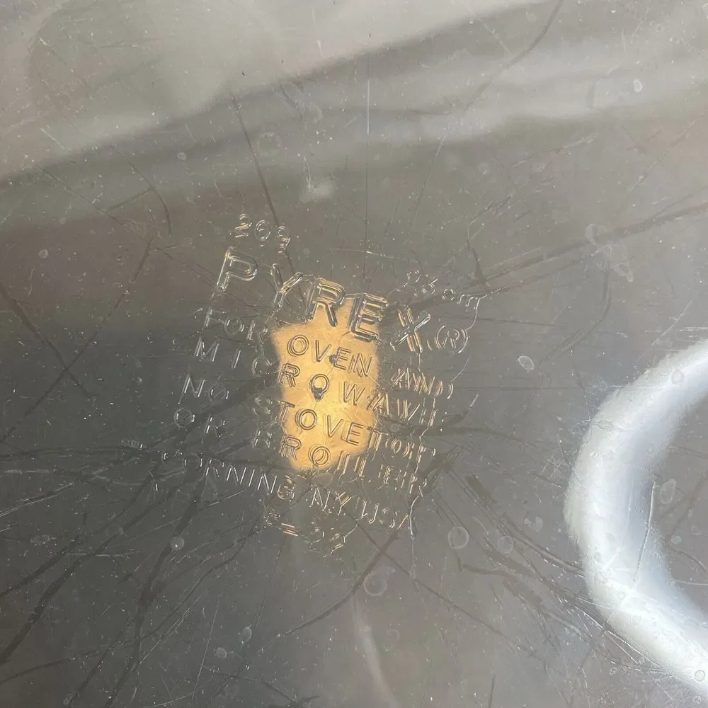PYREX 209-NS-P Clear Advantage Glass‎ Pie Plate 9