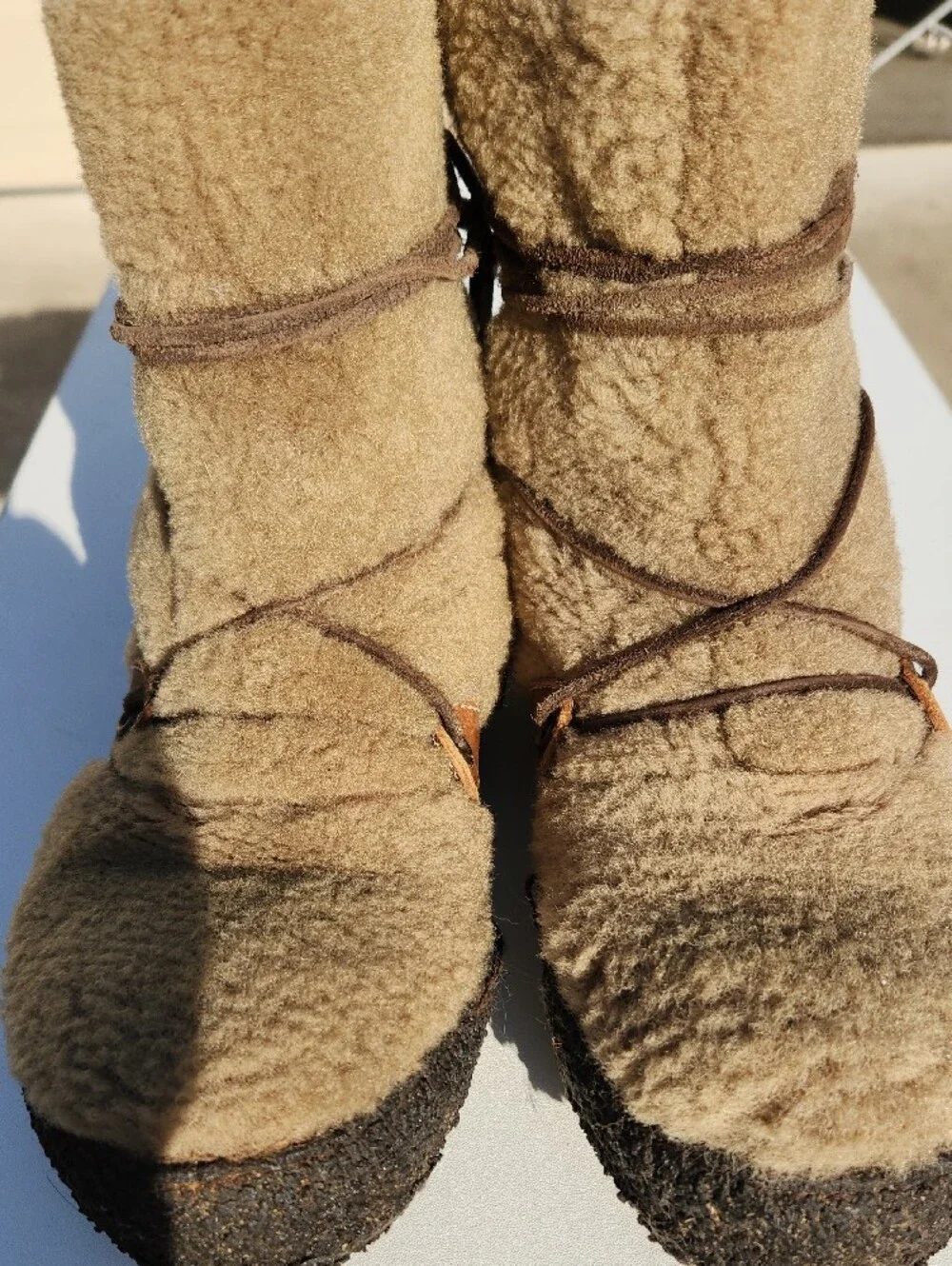 Free People cozy shearling