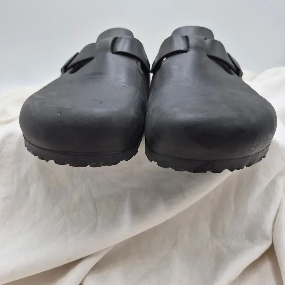 Birkenstock Black Boston Essentials EVA Slip On Clog Sandal EU 44 men US 11-11.5