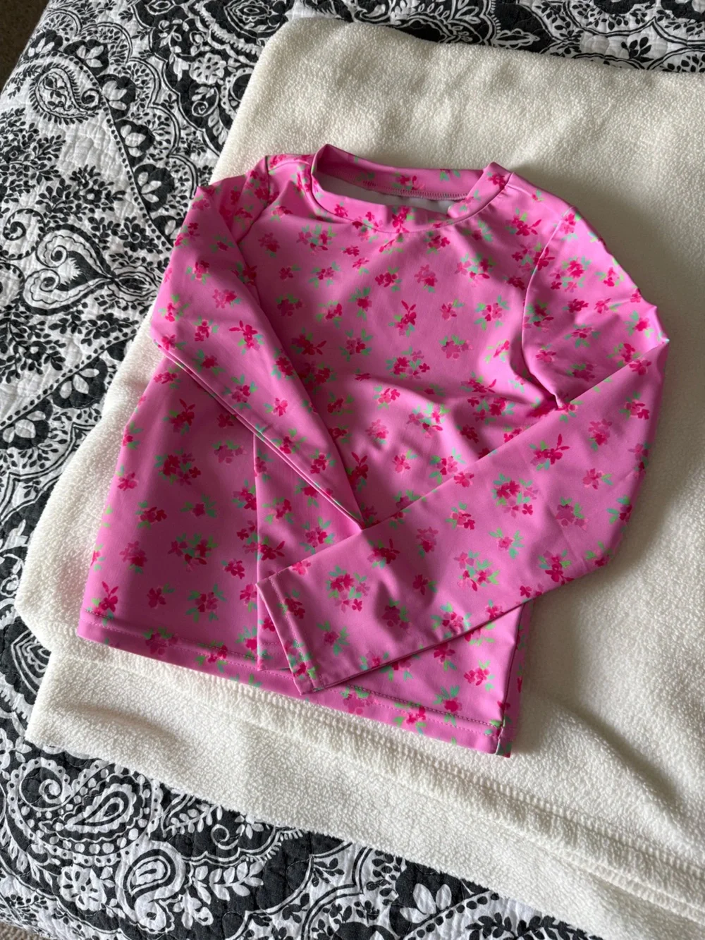 The Children's Place Pink Floral Tankini Set