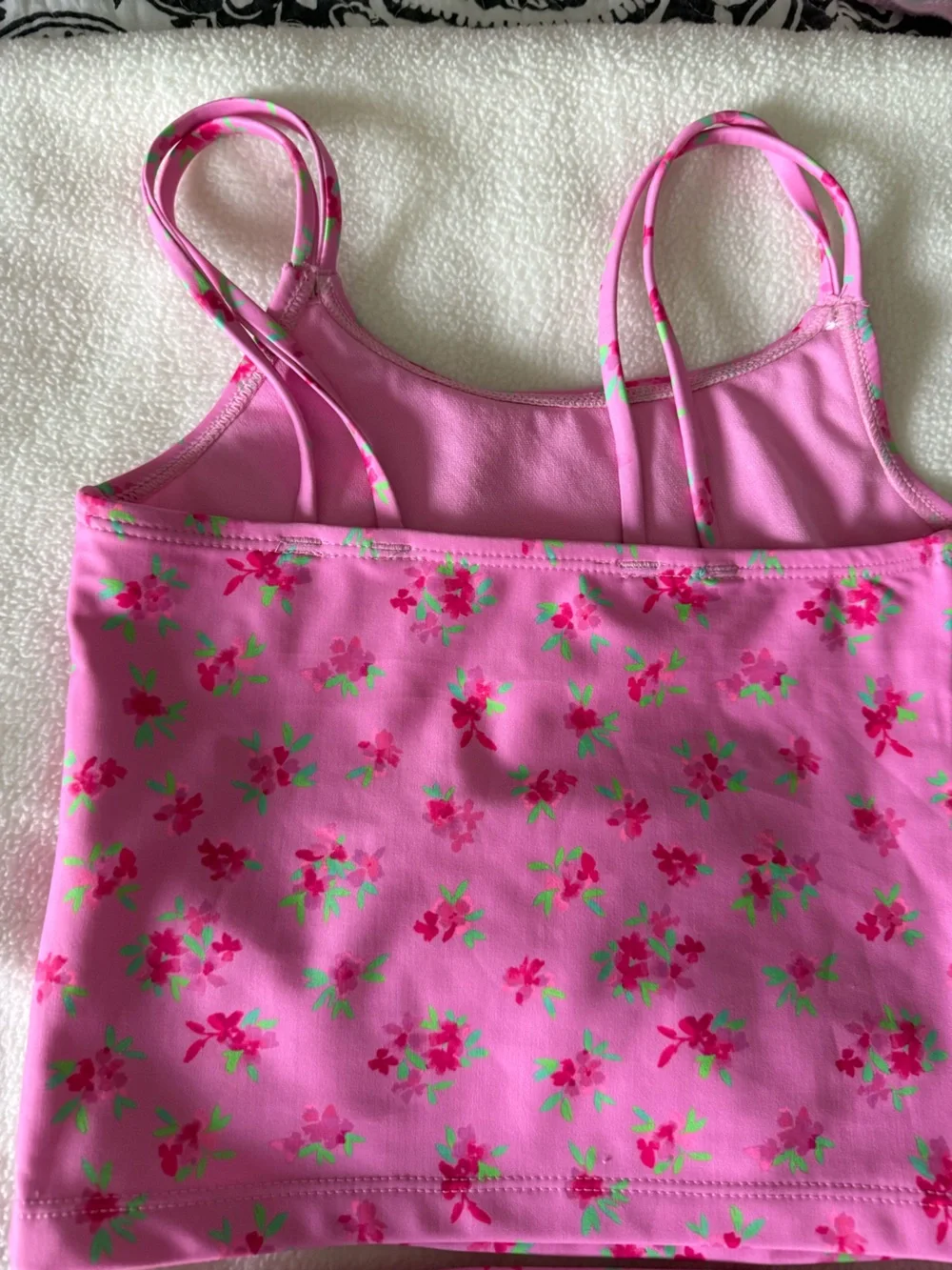The Children's Place Pink Floral Tankini Set