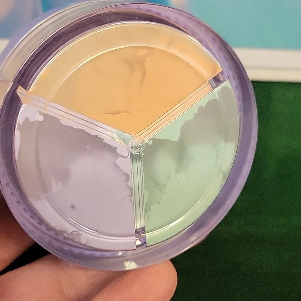 JOAH Glow Perfecting Powder 3 in 1 Color Correcting Blend JFSP05 Fair 6g New