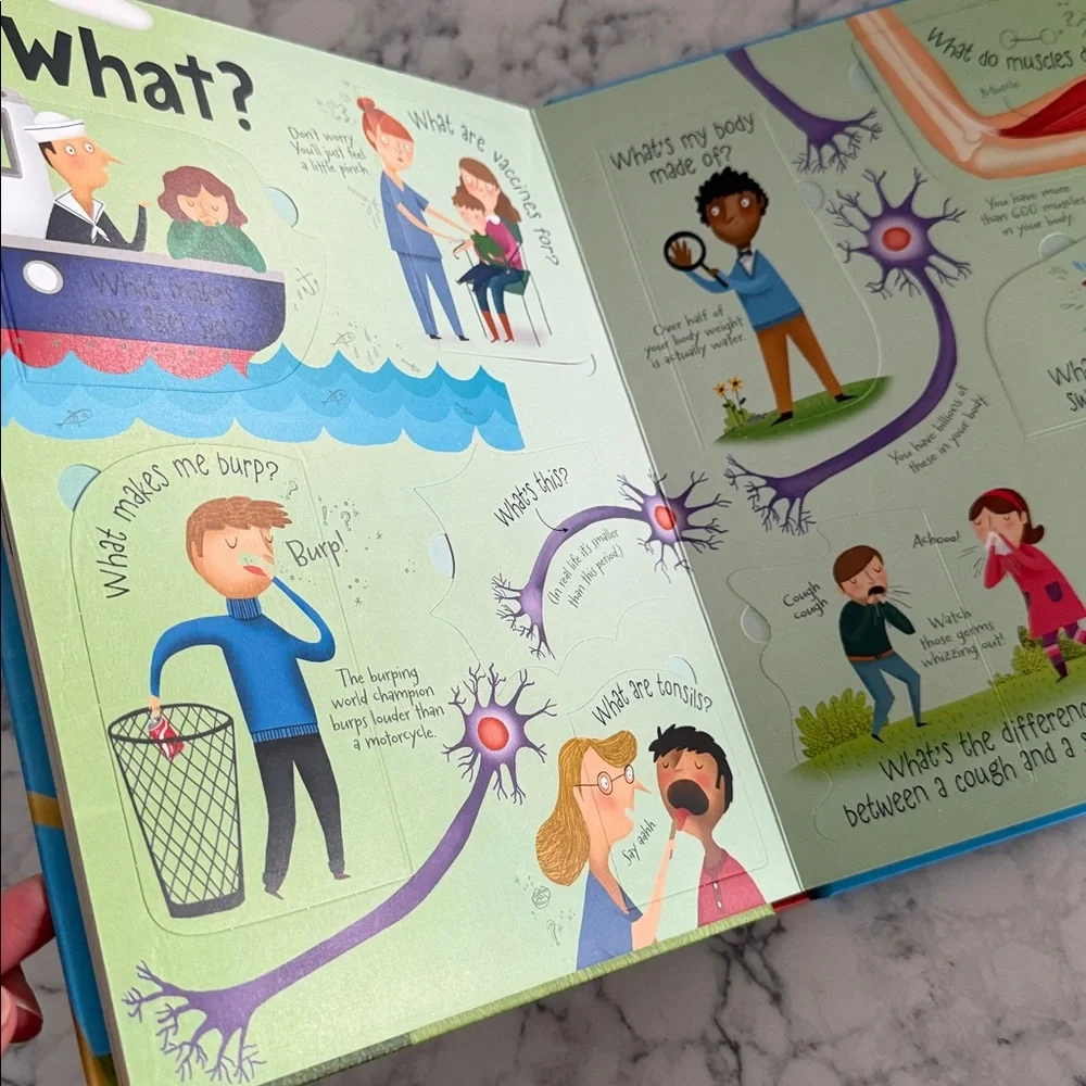 Usborne Lift the Flap Questions and Answers Book Set of 3