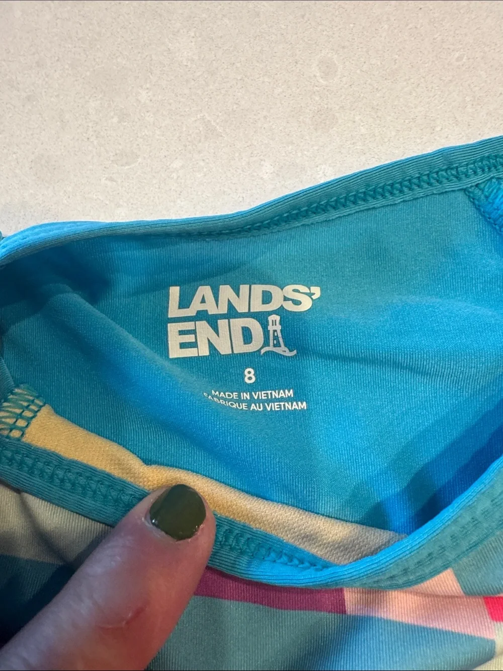 Lands End three piece
