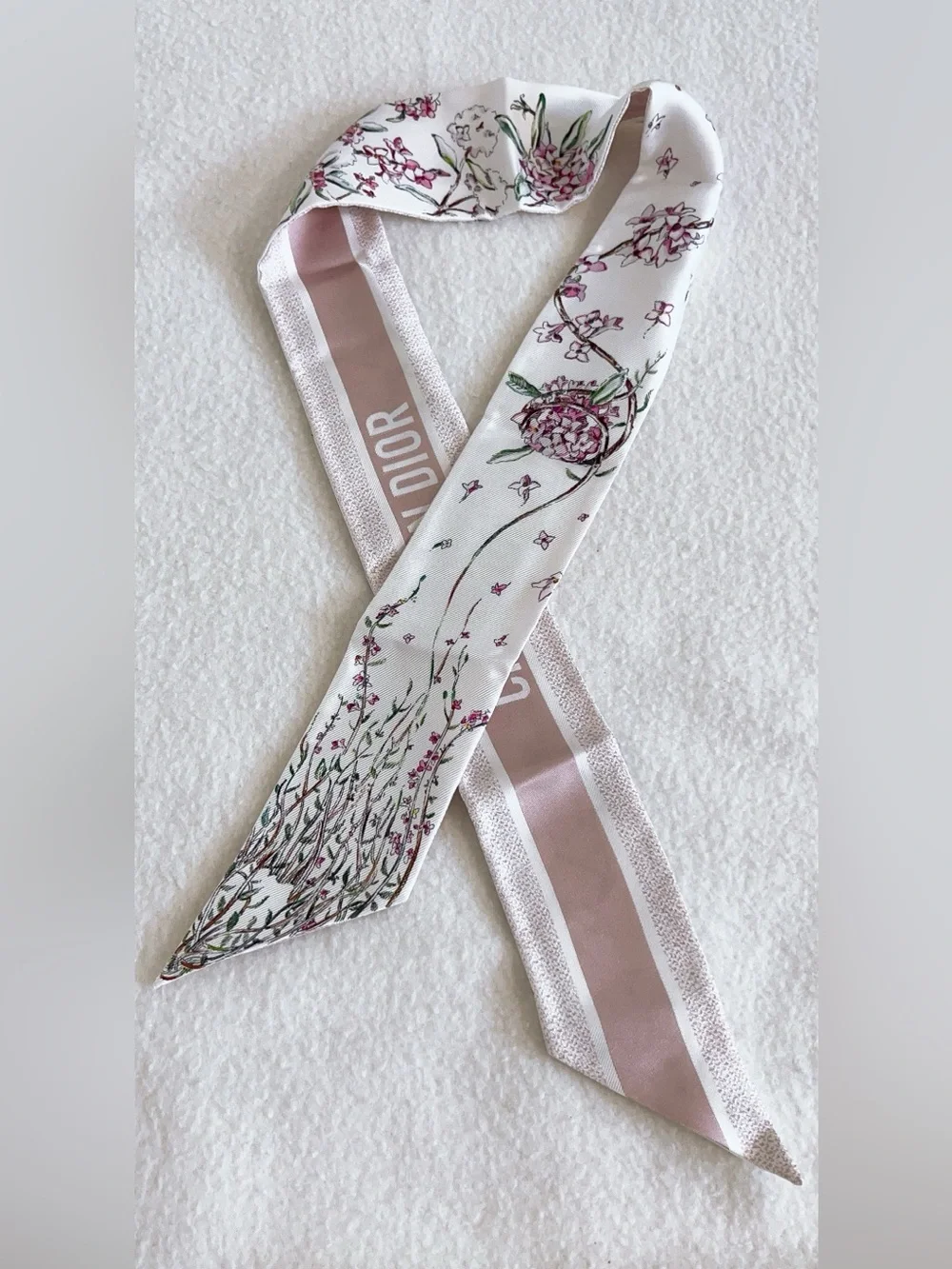 Dior Jardin D’hiver Mitzah Silk Scarf
