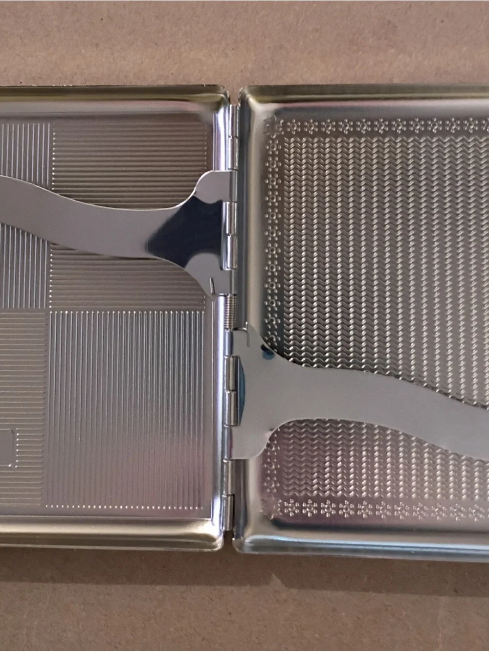 N/A sleek silver