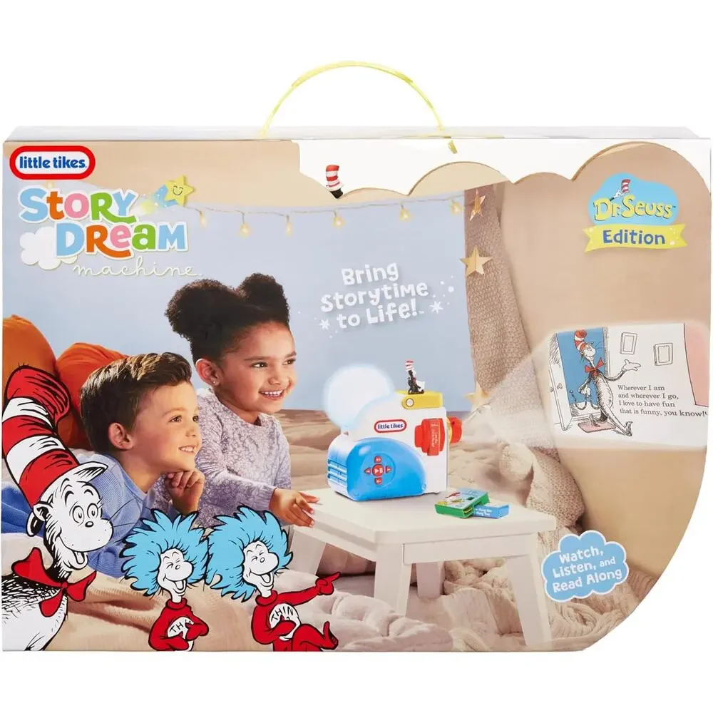Little Tikes Story Dream Machine Dr. Seuss Starter Pack, Storytime NWT