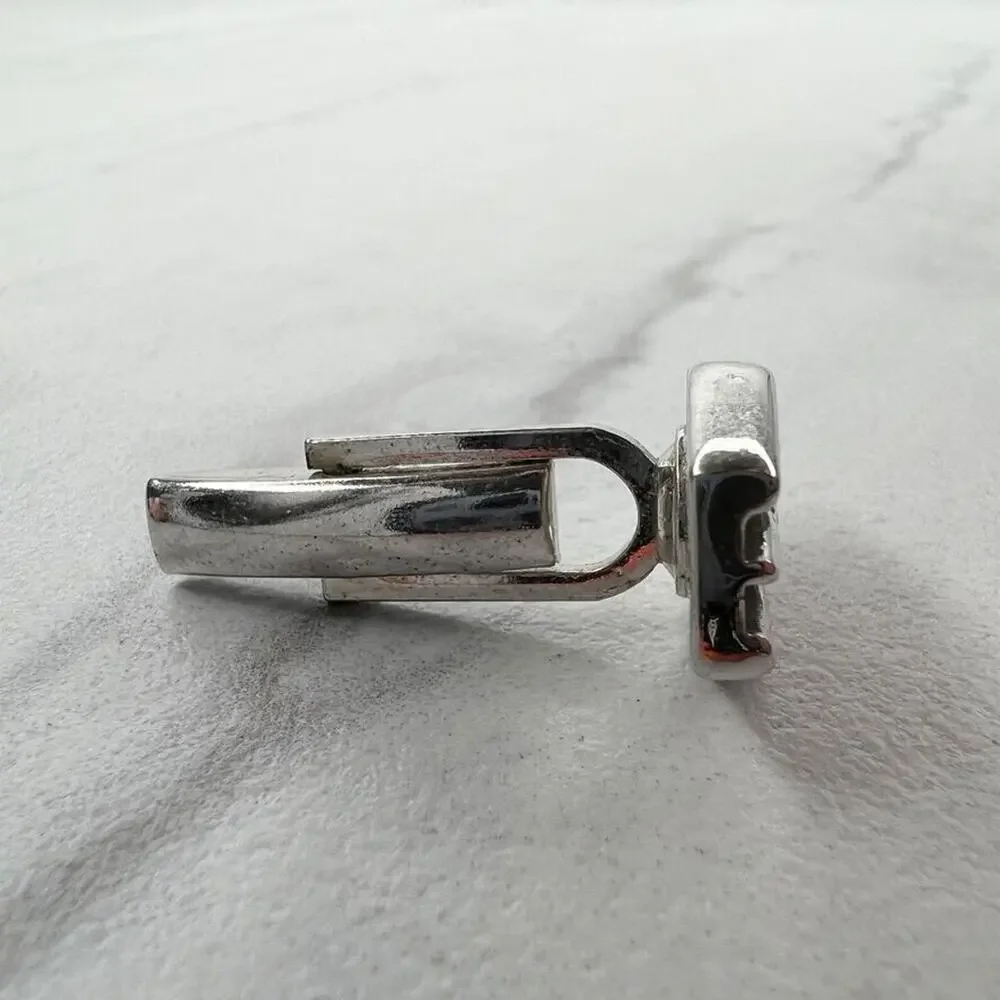 Vintage silver tone